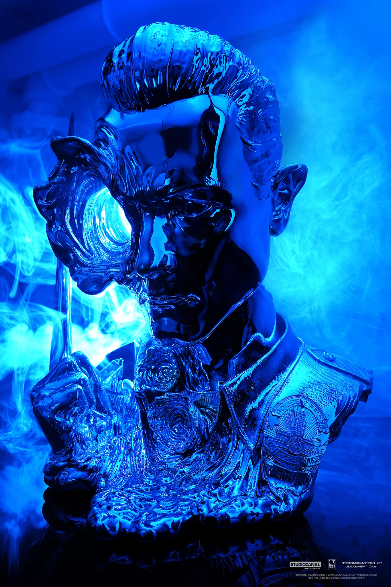 PureArts – Terminator 2 T-1000 Liquid 1/1 Scale Art Mask Deluxe Edition - Image 3