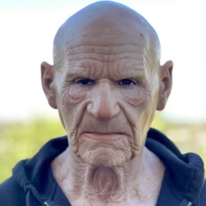 Silicone Old Man Mask – The Prune