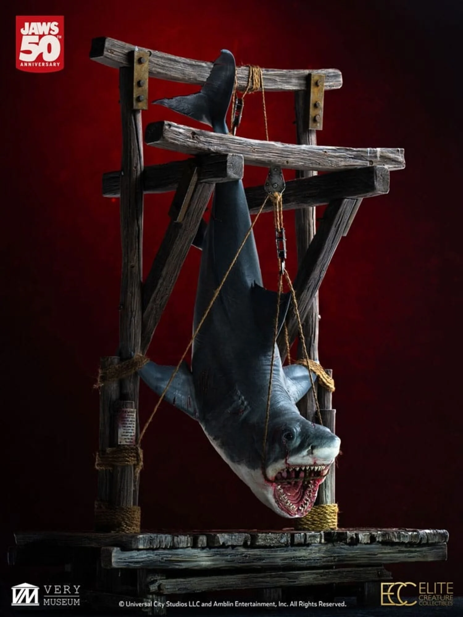 Elite Creature Collectibles – Jaws 1/12 Scale Maquette Statue - Image 2