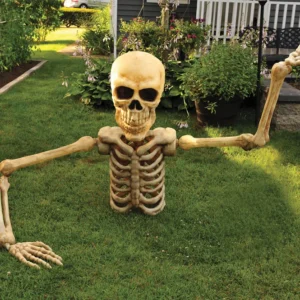 1.2M Tall Giant Posable Skeleton Grave Breaker