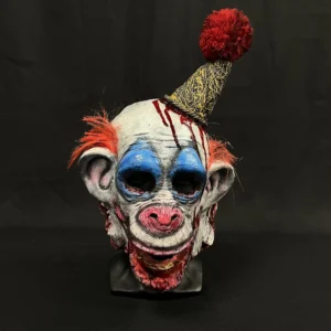 Pongo the Clown Monkey Mask