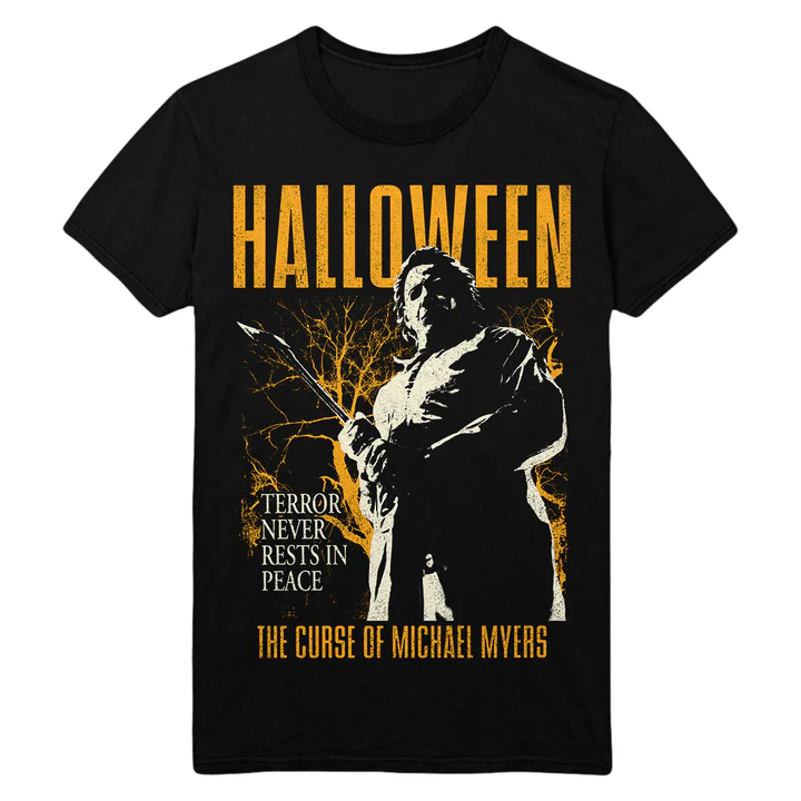 Gutter Garbs Horror T Shirt – Halloween 6: Terror Never Rests in Peace