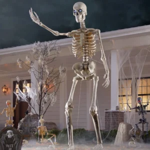 12ft Giant Skeleton Animated Prop